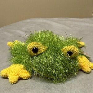Ty punkies Hopscotch Green and Yellow Plush Frog